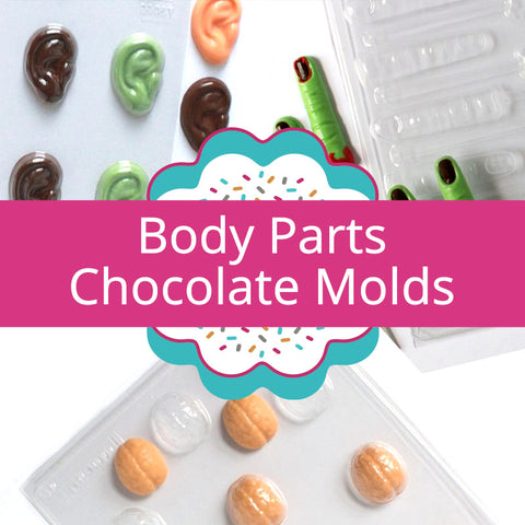 Body Parts Chocolate Molds