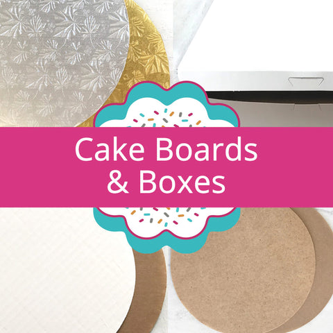 Cake Boards & Boxes