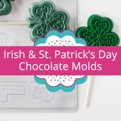 Irish & St. Patrick's Day Chocolate Molds