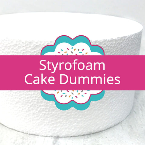 Styrofoam Cake Dummies