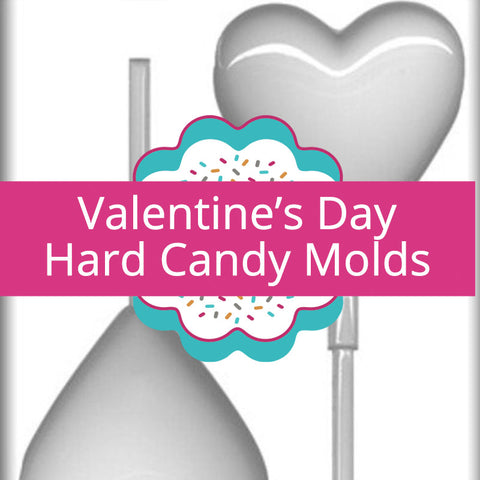 Valentine's Day Hard Candy Molds
