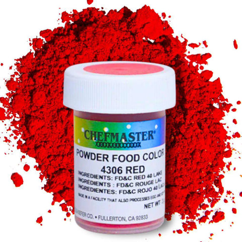 Red Powder Food Color by Chefmaster