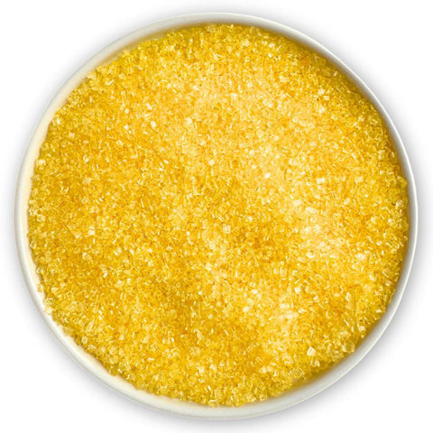 Yellow Coarse Sugar Crystals