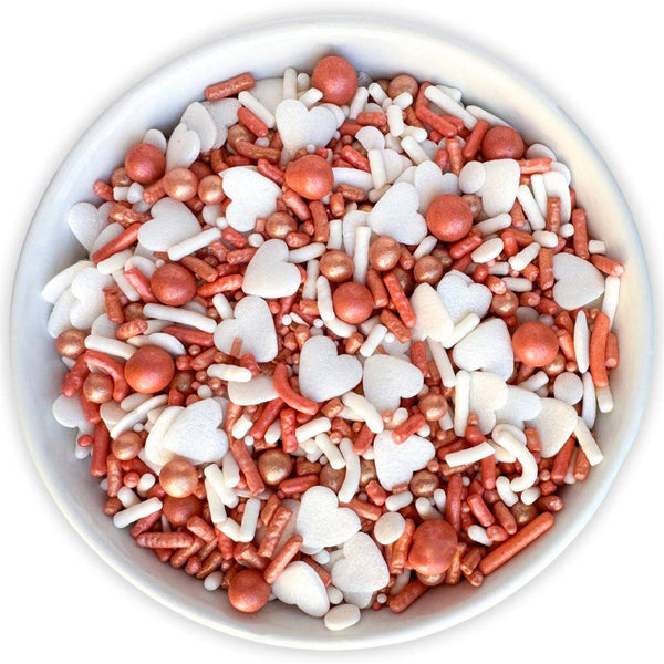Vintage Love Rose Gold Sprinkle Mix Vintage Love Rose Gold Sprinkle Mix