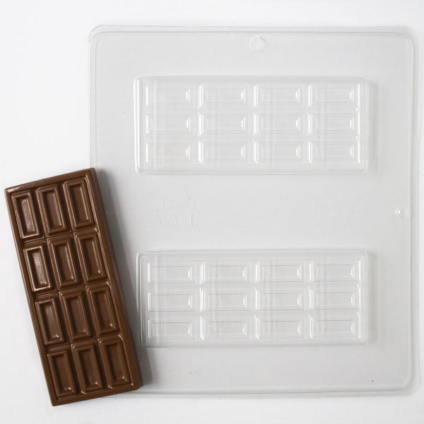 12 Section Thick Chocolate Bar Mold 12 Section Thick Chocolate Bar Mold