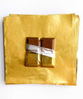 4 X 4 in. Gold Foil Candy Wrappers