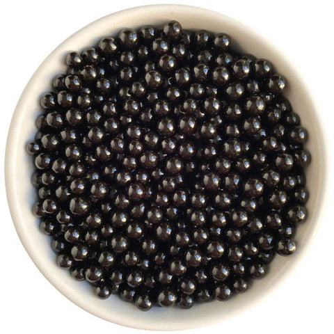 5MM Black Edible Pearls
