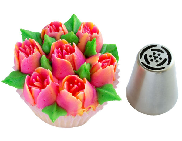 6 Petal Tulip Russian Pastry Tip 6 Petal Tulip Russian Pastry Tip