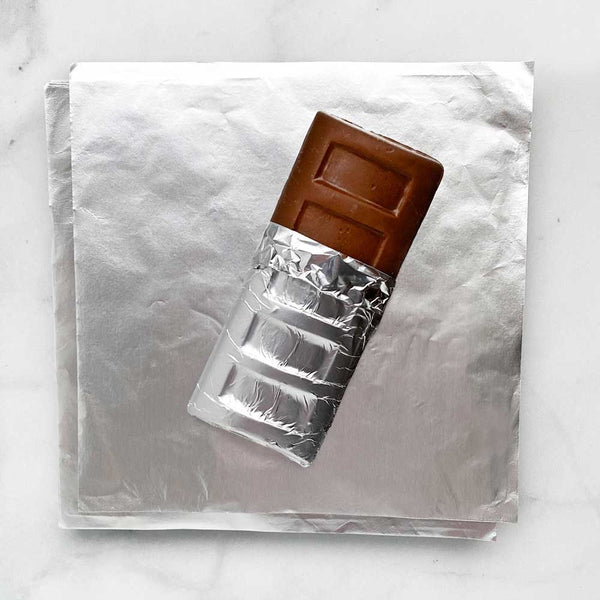 6x6 inch Silver Foil Candy Wrappers 6x6 inch Silver Foil Candy Wrappers