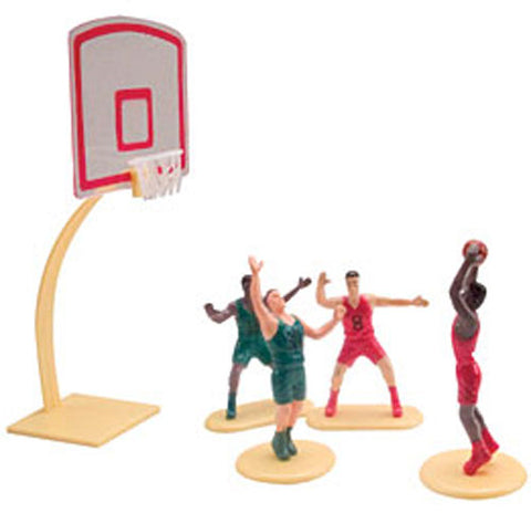 Basketball Cake Topper Set