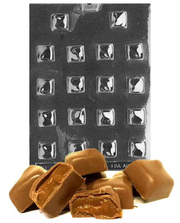 Caramel Pieces Candy Mold Caramel Pieces Candy Mold