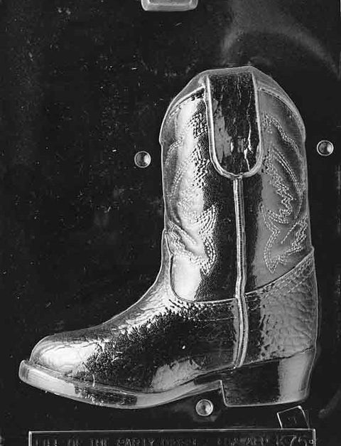3-D Western Cowboy Boot Candy Mold  Part-B