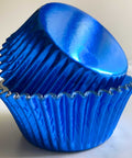 Dark Blue Foil Cupcake Cups