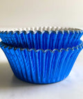 Dark Blue Foil Cupcake Liners