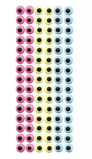 1/4" Assorted Icing Eyes 1/4" Assorted Icing Eyes