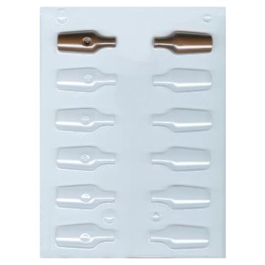 3-D Small Cordial Liquor Bottle Candy Mold 3-D Small Cordial Liquor Bottle Candy Mold