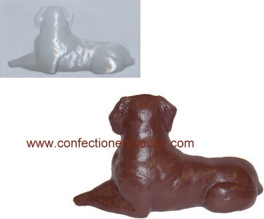 3-D Labrador Retriever Dog Candy Molds  Part-B