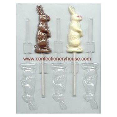 Sitting Bunny Pop Candy Mold
