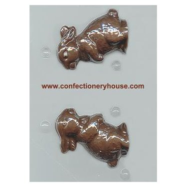 3 1/2 in. Upright Bunny Candy Mold