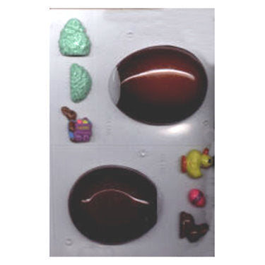 4 1/4 inch Panoramic Egg Candy Mold