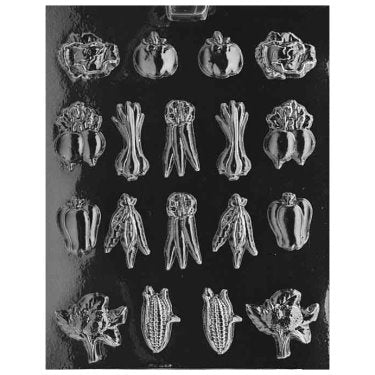 Bite Size Vegetables Candy Mold
