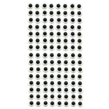 3/16" Black and White Icing Eyes 3/16" Black and White Icing Eyes