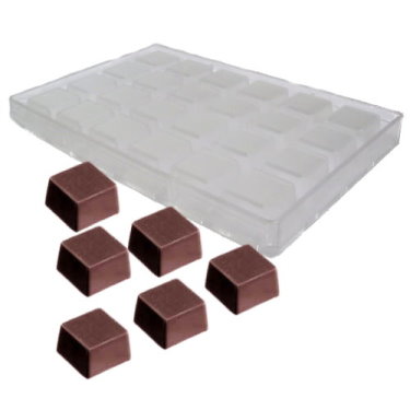 Square European Chocolate Mold