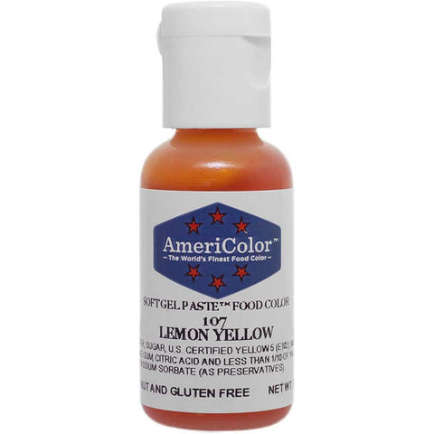 Lemon Yellow Paste Gel Food Color