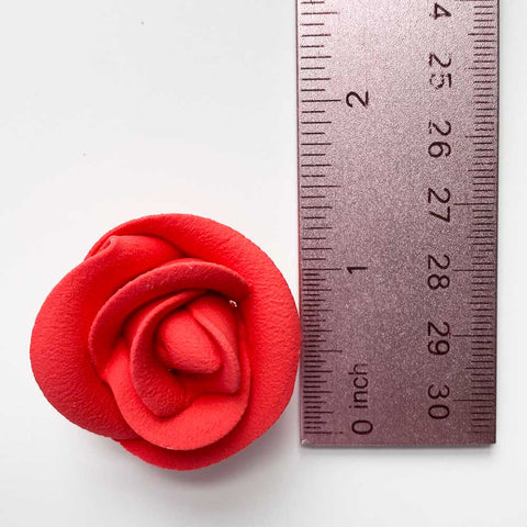 Medium Red Royal Icing Roses Image