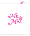 Mr. & Mrs. Cookie Stencil