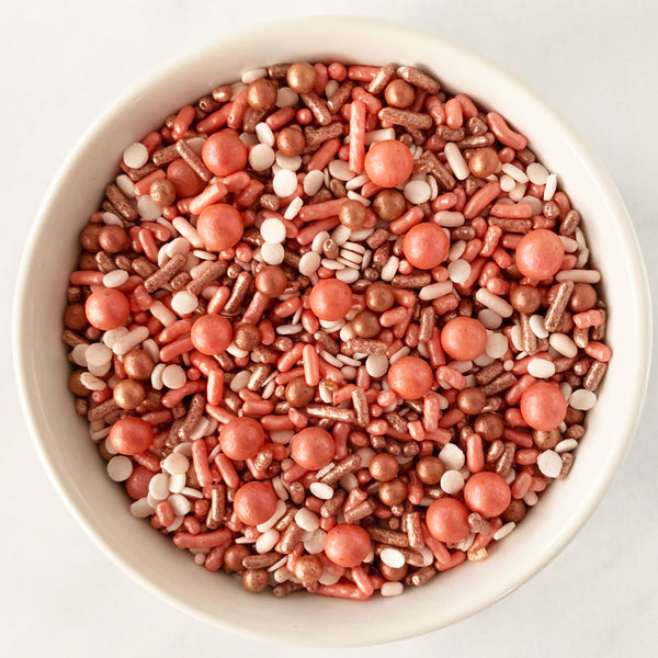Rose Gold Sprinkle Mix Rose Gold Sprinkle Mix