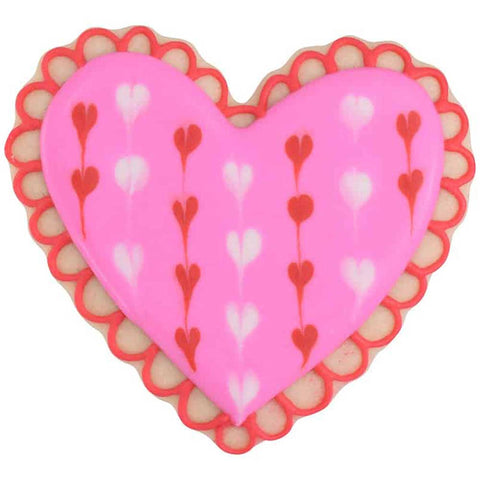 Scalloped Heart Cookie