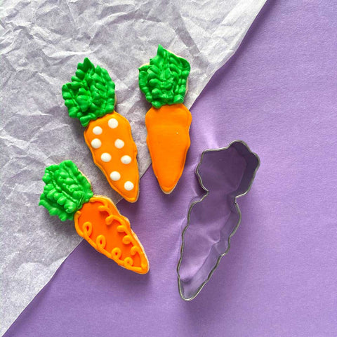 Small Carrot Cookie Cutter | 3 inch Carrot Cookie Cutter | Easter Cookie Cutter | Easter Carrot Cookie Cutter