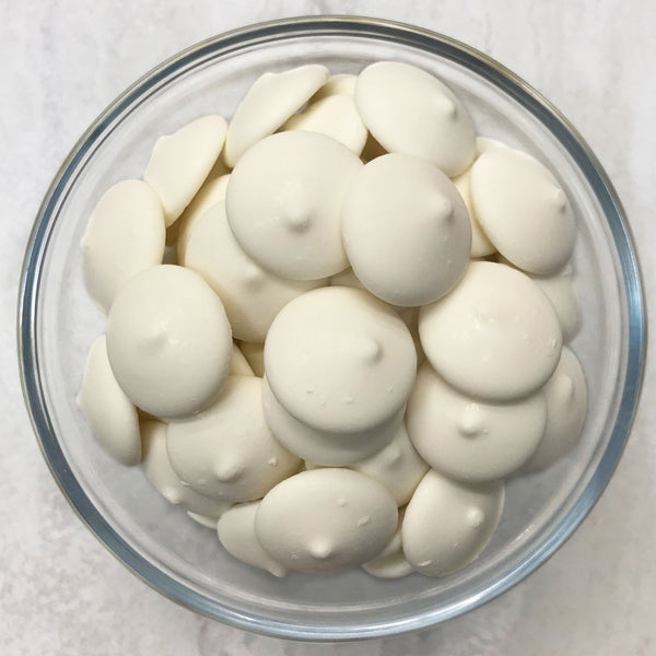 Merckens Chocolate Melts - Super White Chocolate Coatings Merckens Chocolate Melts - Super White Chocolate Coatings