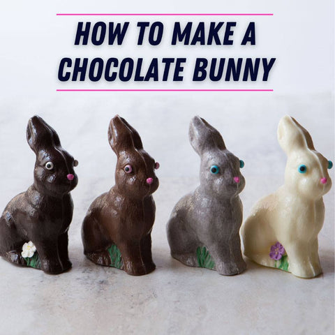 How To Make a Chocolate Bunny - Confectionery House