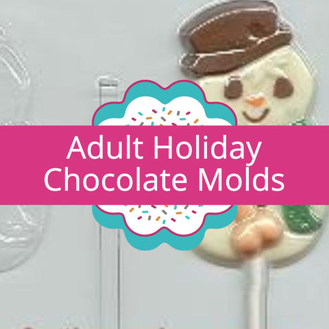 Adult Holiday Chocolate Molds