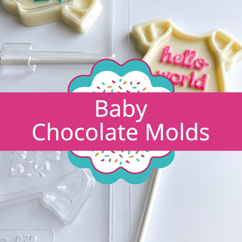 Baby Shower Candy Mold / Baby Bite Size Pieces / Cute Baby
