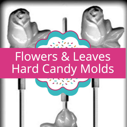 Flower & Leaves Hard Candy Molds