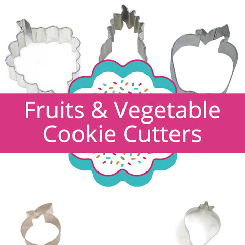 Fruits & Vegetables Cookie Cutters