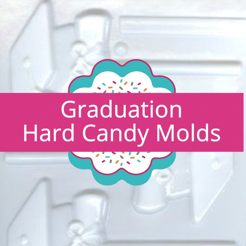 Graduation Hard Candy Molds Confectionery House