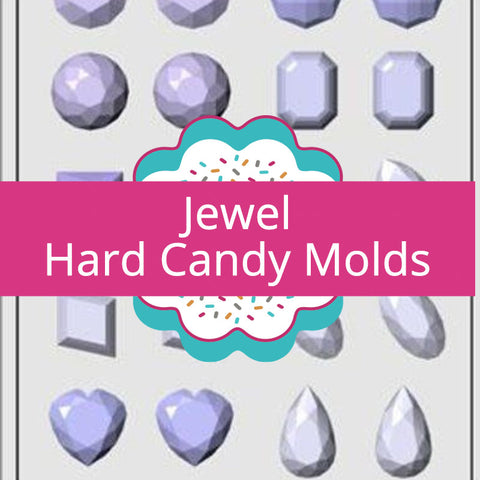 Jewel Hard Candy Molds