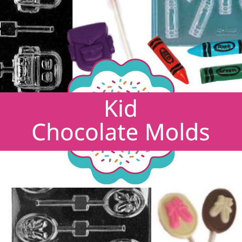 Kid chocolate molds