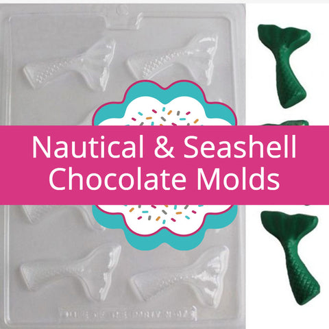 Nautical & Seashell Chocolate Molds