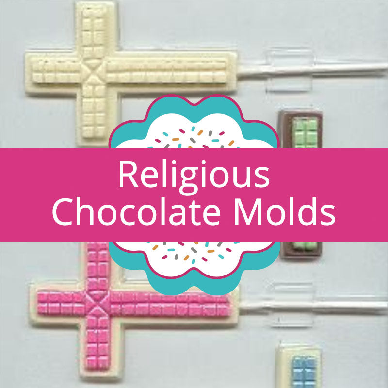 Cross Chocolate Candy Molds / Bite Size Cross Mold / Small Chocolate Molds  for Easter / Candy Molds / Communion Candy Mold/ 