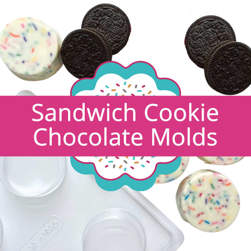 How to use Oreo sandwich cookie lollipop mold - Confectionery House