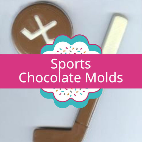 Sports Chocolate Molds