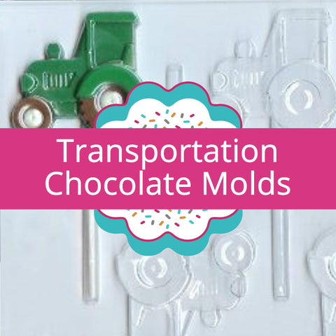 Transportation Chocolate Molds