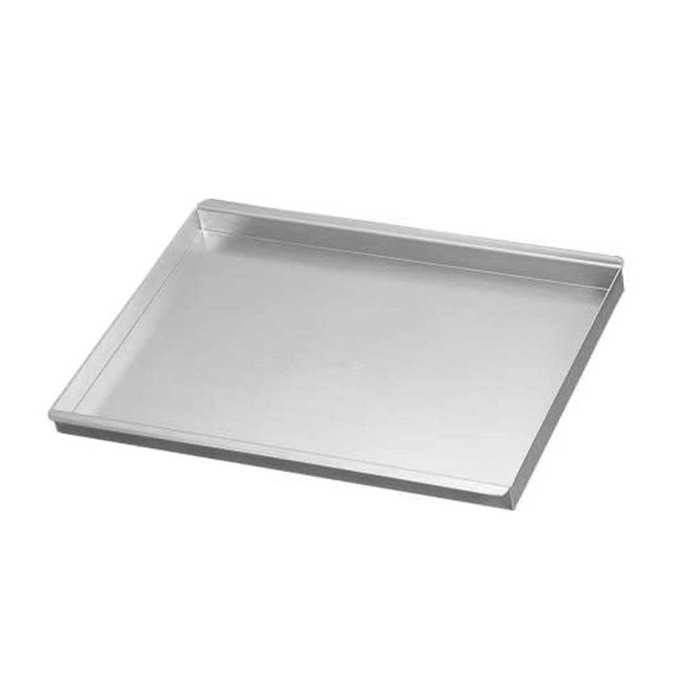 12 Cookie Baking Sheets Aluminum Jelly Roll Trays - Last Confection - Silver - 9 x 13