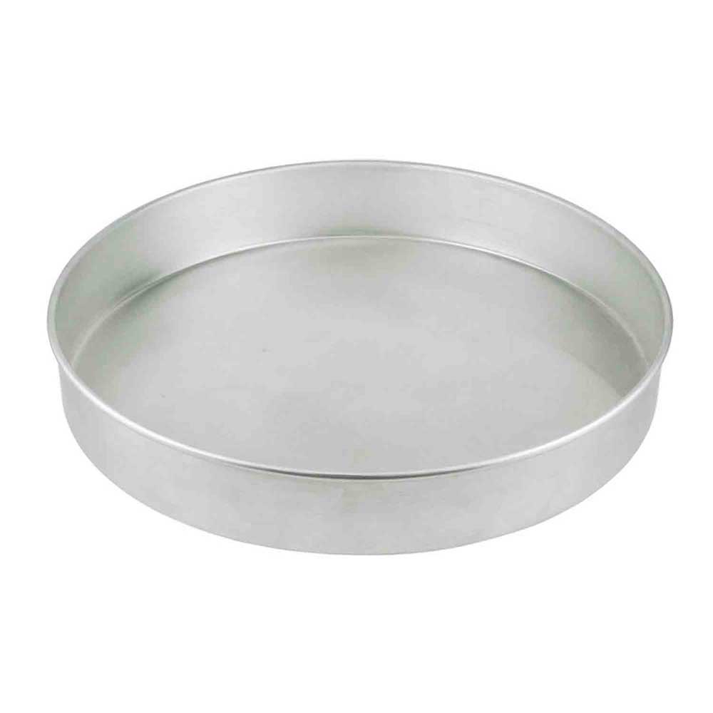 Johnson Rose 63414 14 x 2 in. Straight Sided Cake Pan with a Beaded Edge
