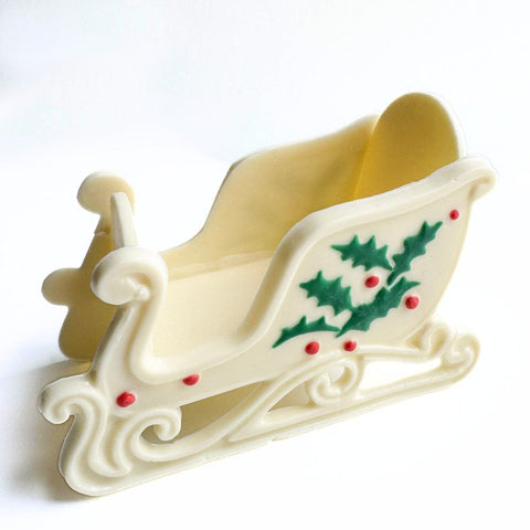 3D Sleigh Candy Mold Two Part Set